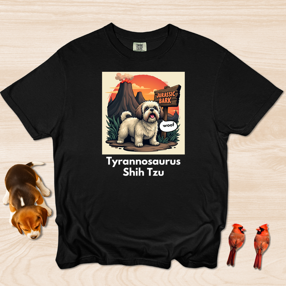 Tyrannosaurus Shih Tzu Shirt