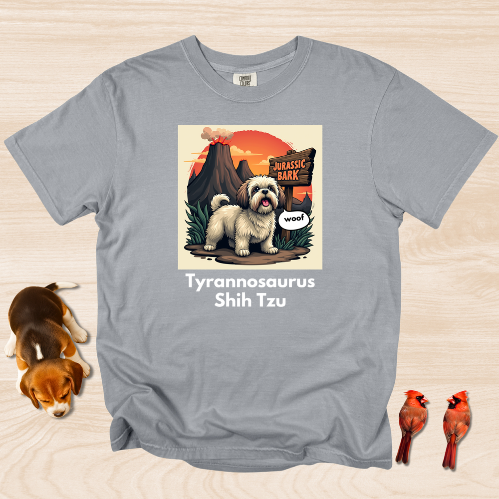 Tyrannosaurus Shih Tzu Shirt