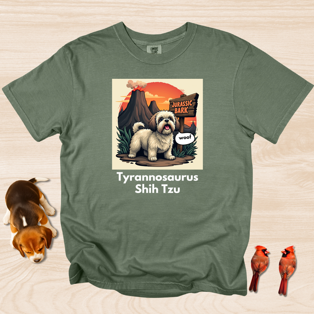 Tyrannosaurus Shih Tzu Shirt