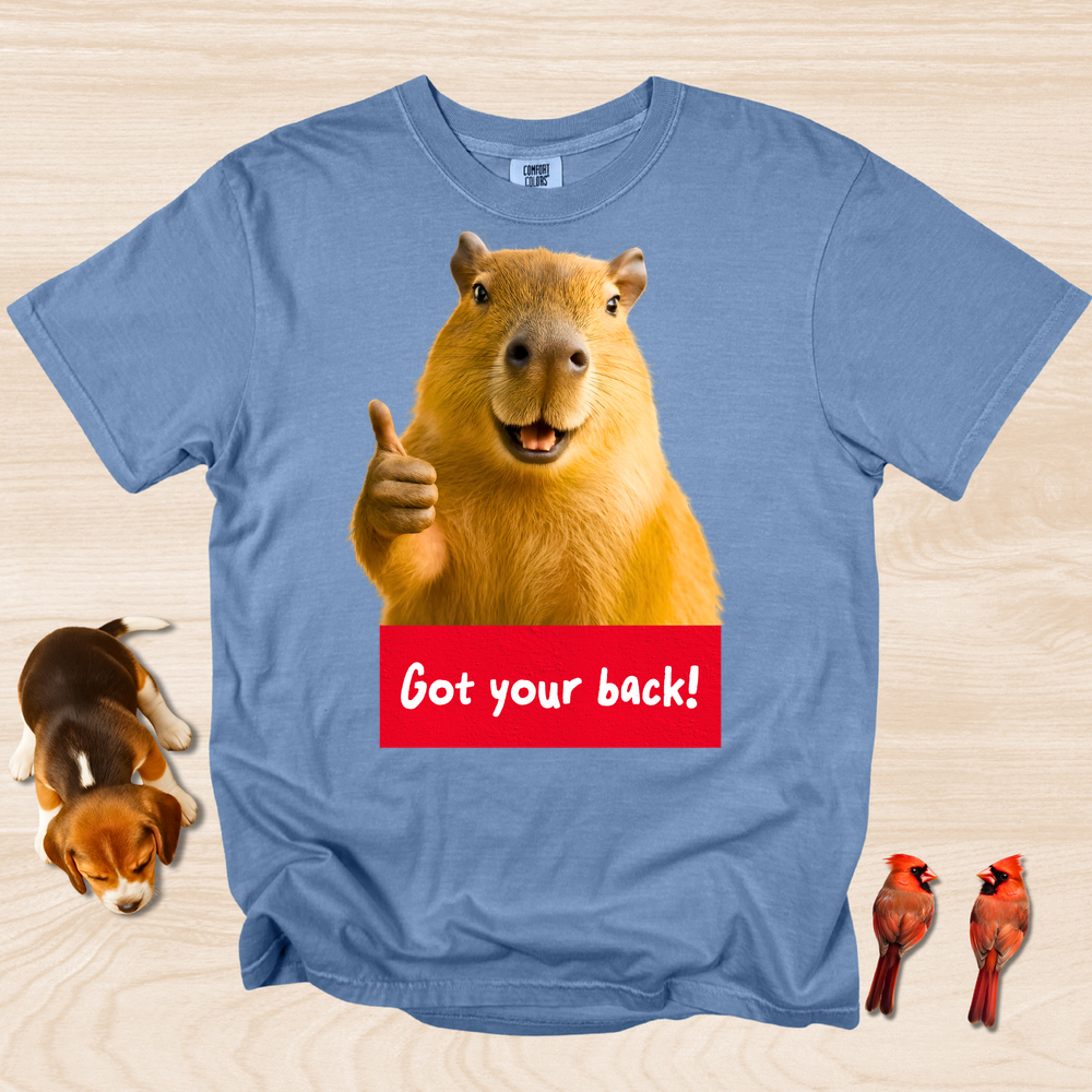 Capybara Inspirational Got Your Back Shirt