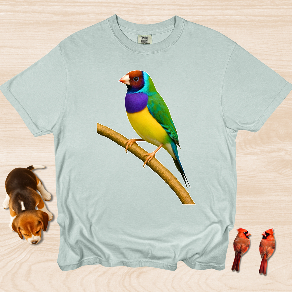 Bird Shirt Gouldian Finch