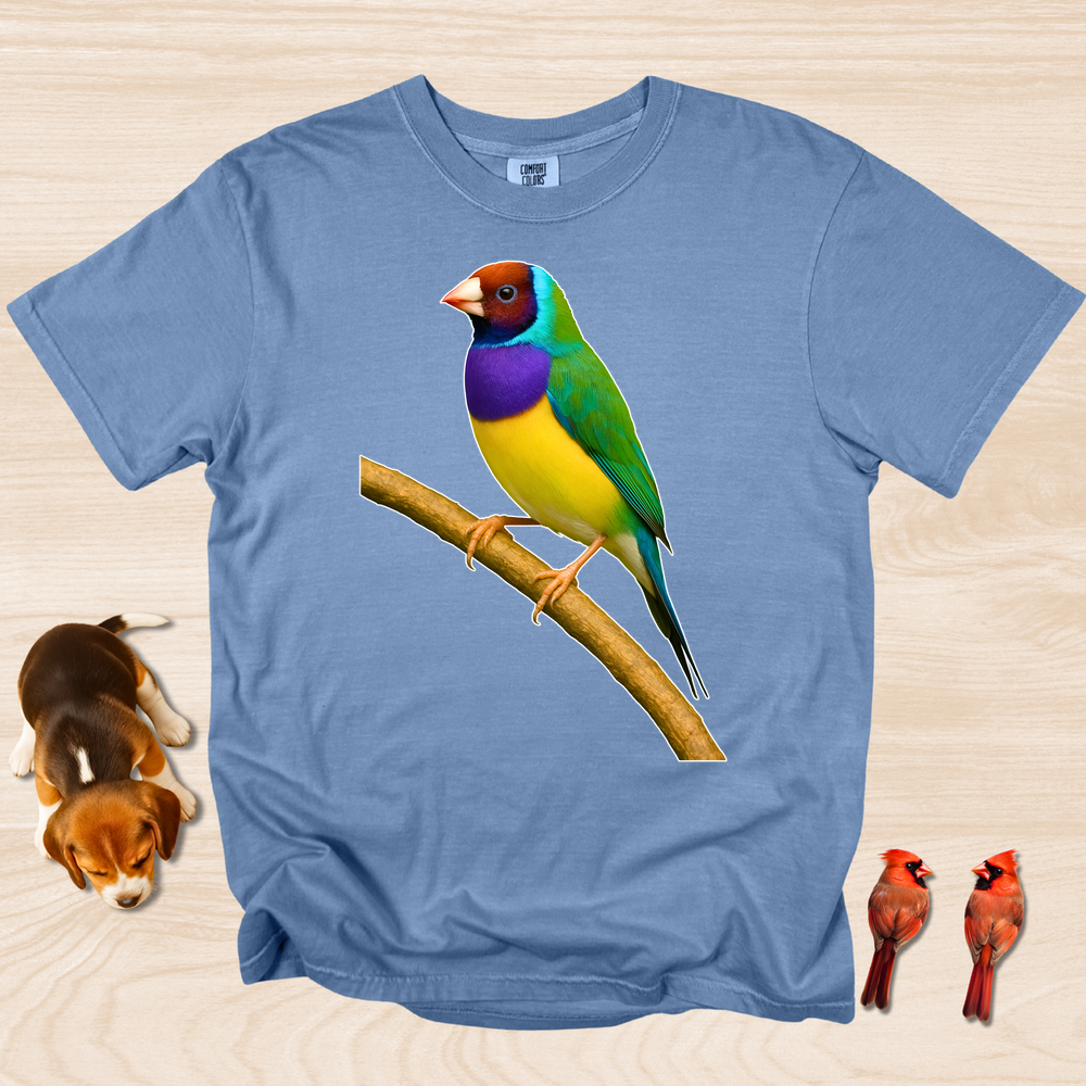 Bird Shirt Gouldian Finch