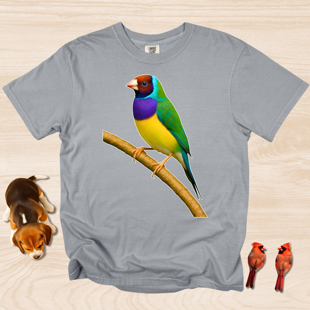 Bird Shirt Gouldian Finch