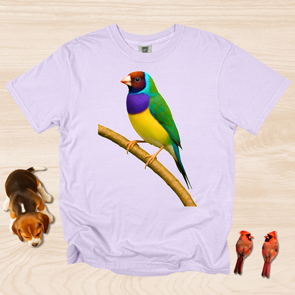 Bird Shirt Gouldian Finch