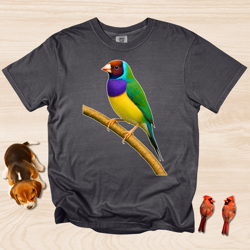 Bird Shirt Gouldian Finch