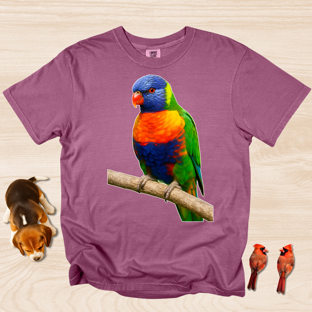 Bird Shirt Rainbow Lorikeet