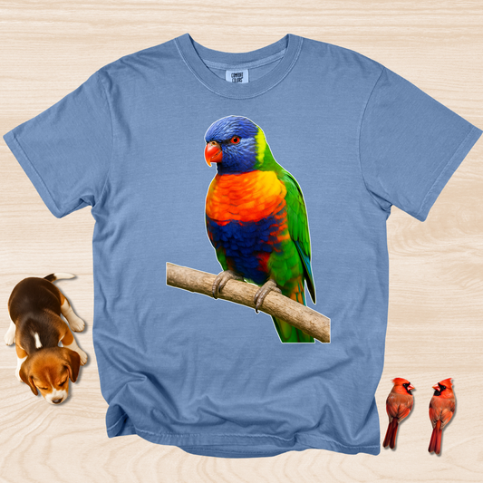 Bird Shirt Rainbow Lorikeet