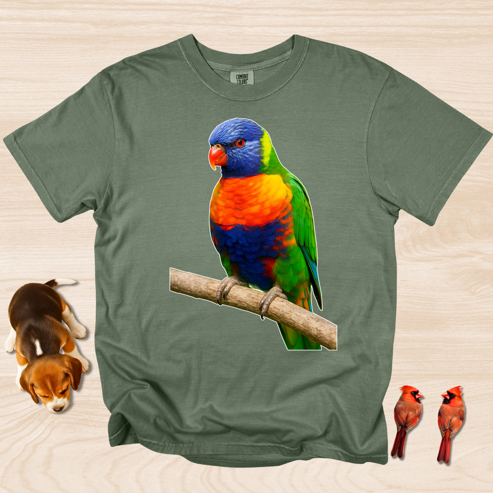 Bird Shirt Rainbow Lorikeet