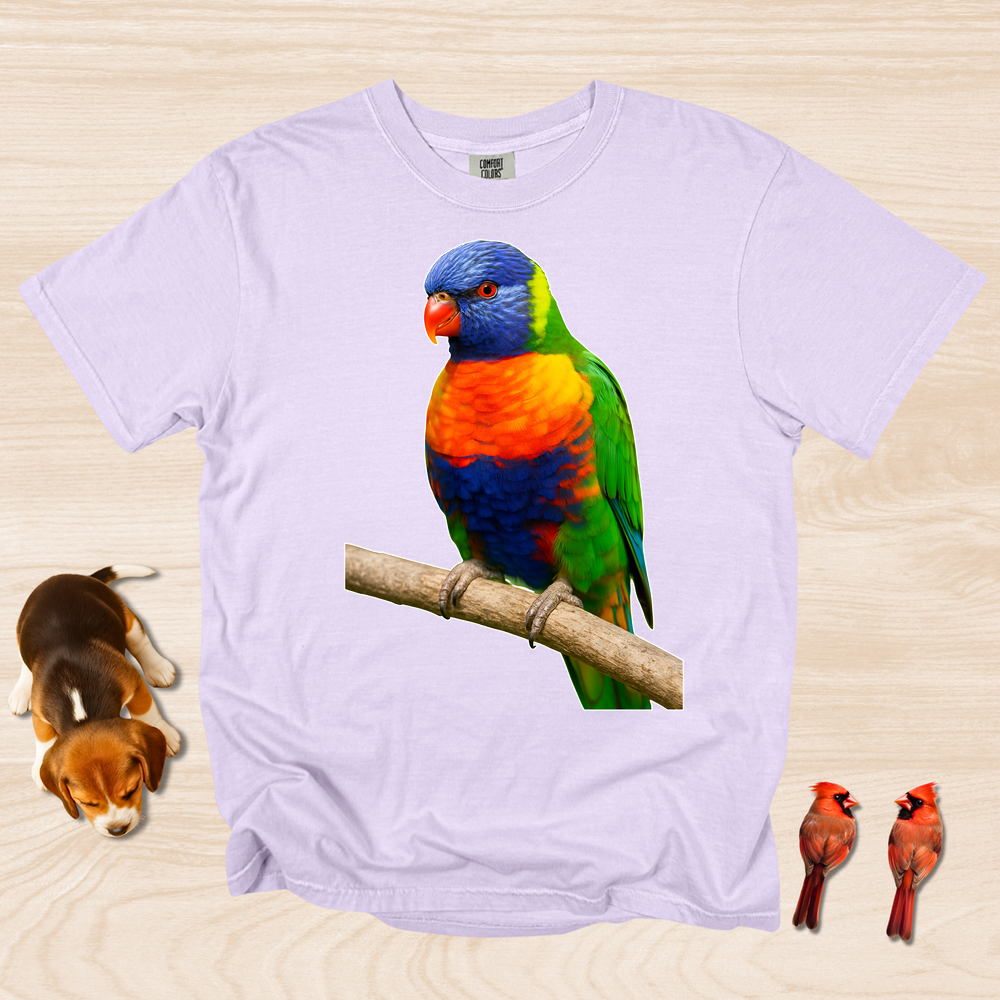 Bird Shirt Rainbow Lorikeet