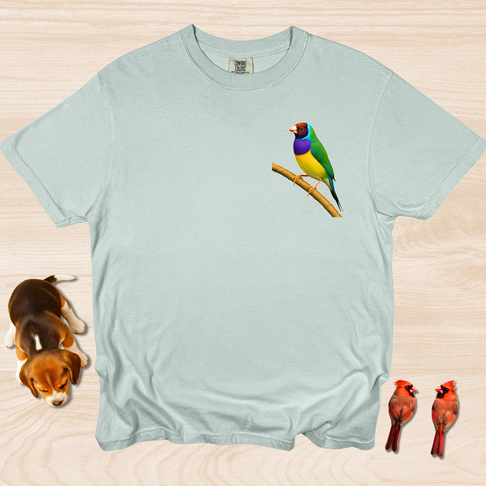 Bird Shirt Gouldian Finch