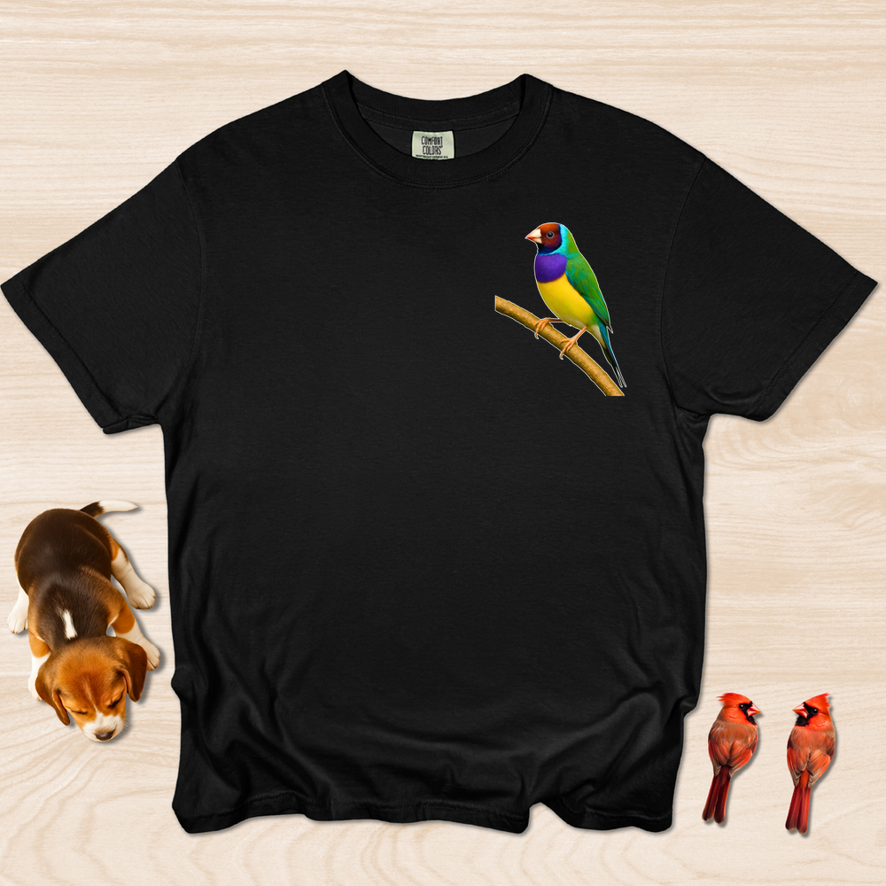 Bird Shirt Gouldian Finch