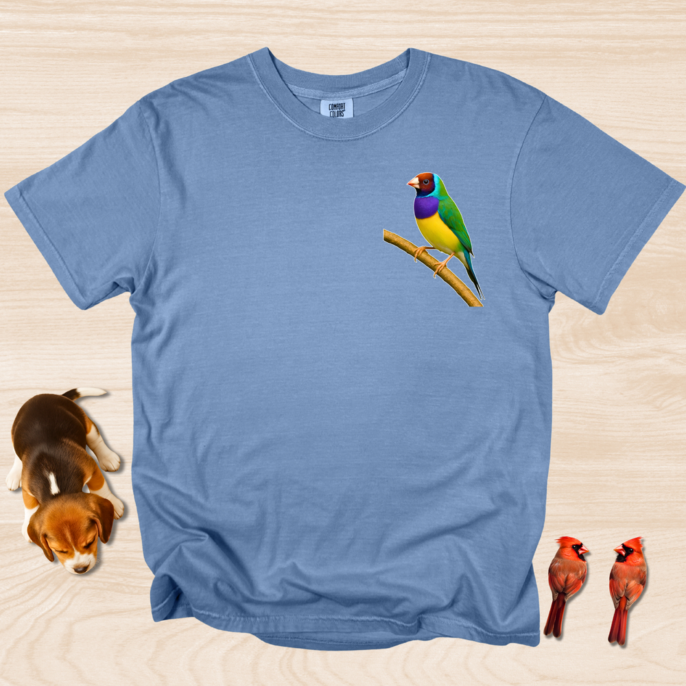 Bird Shirt Gouldian Finch