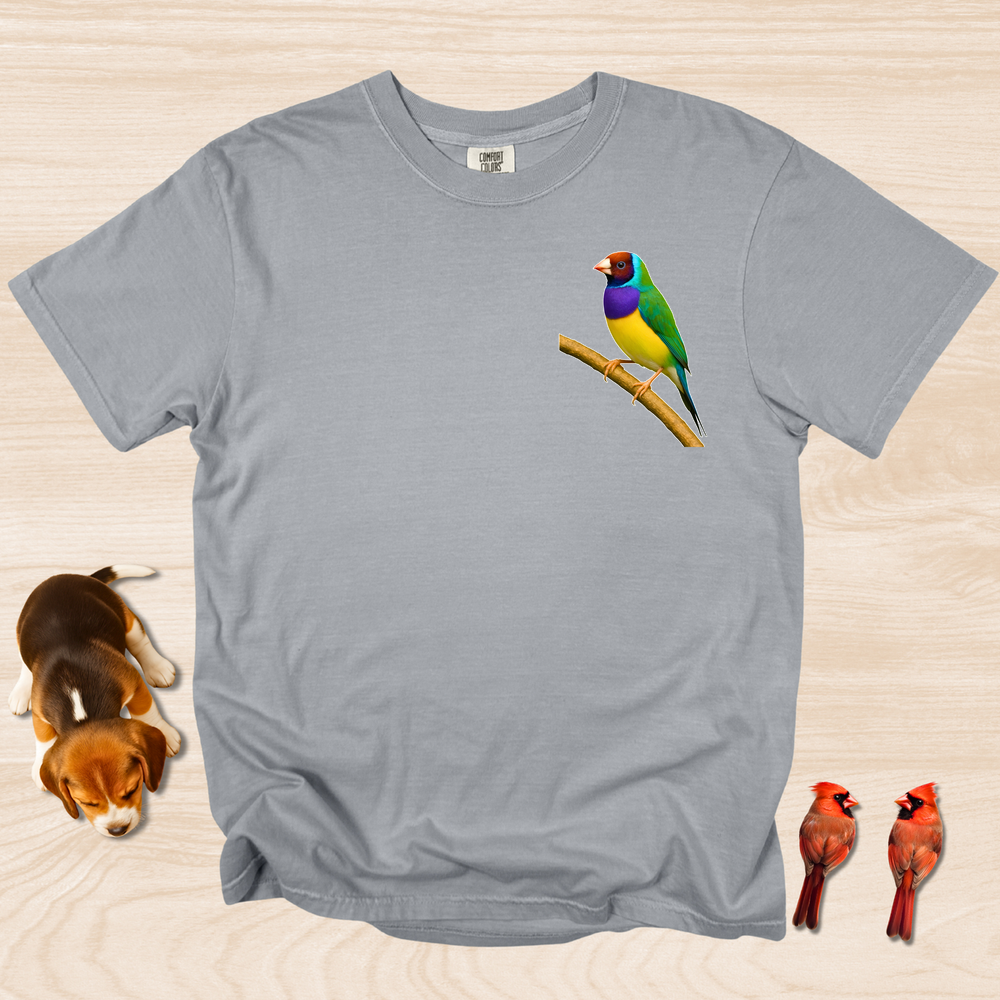Bird Shirt Gouldian Finch