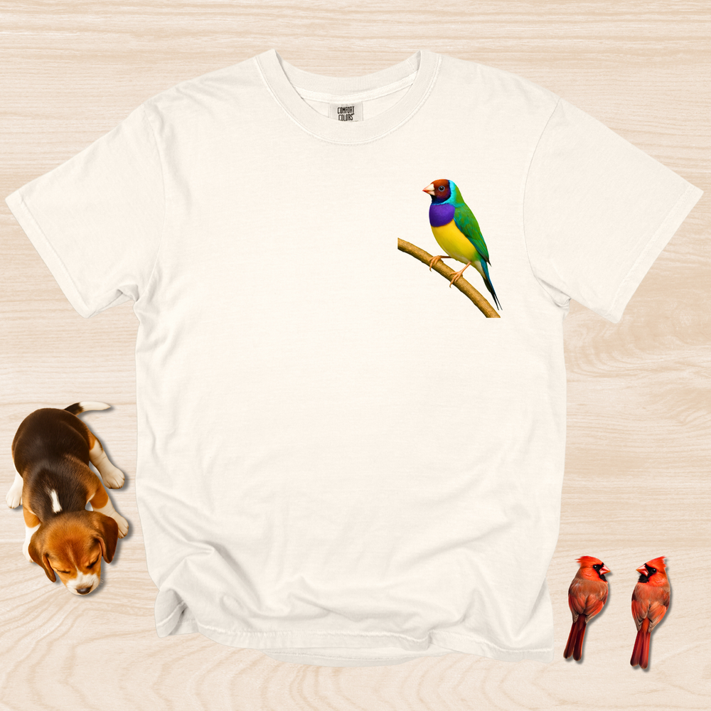Bird Shirt Gouldian Finch