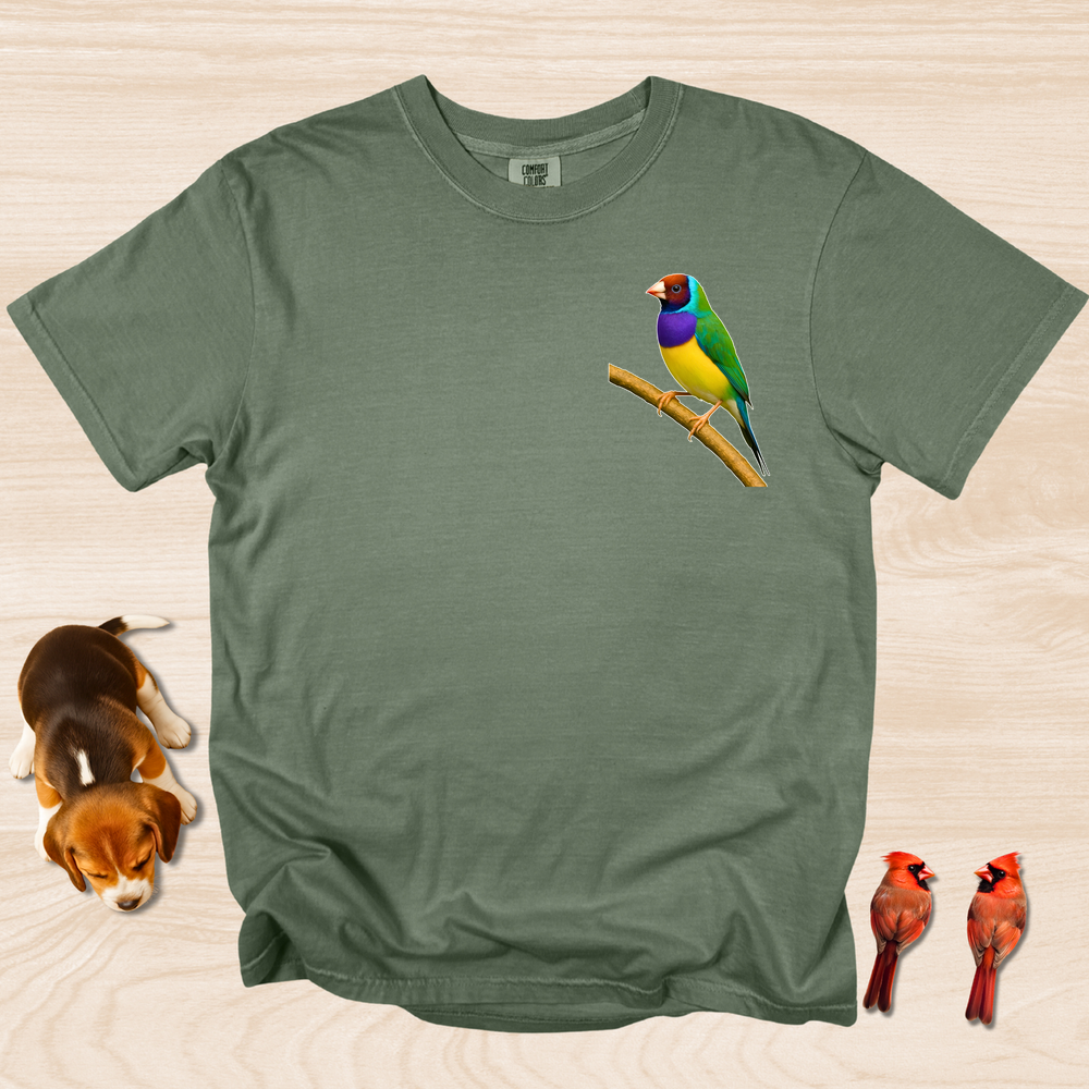 Bird Shirt Gouldian Finch