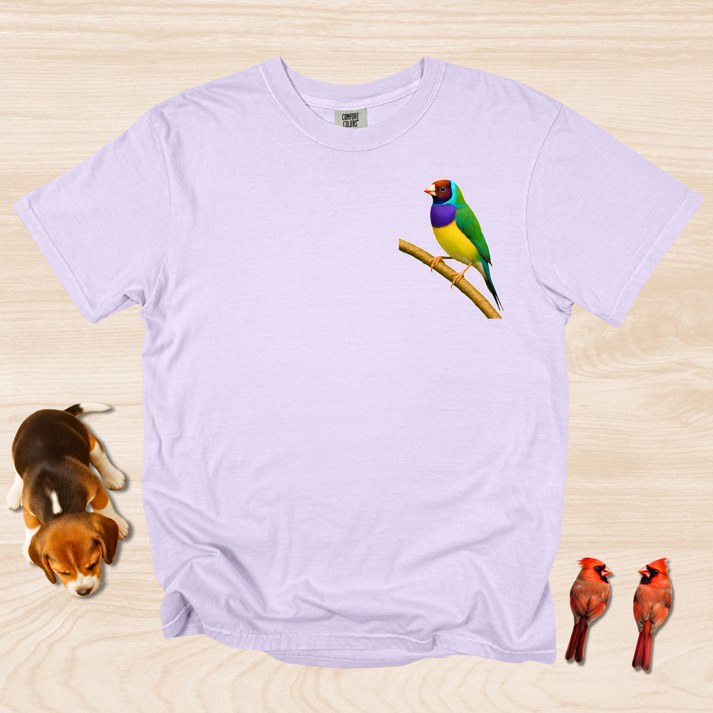 Bird Shirt Gouldian Finch