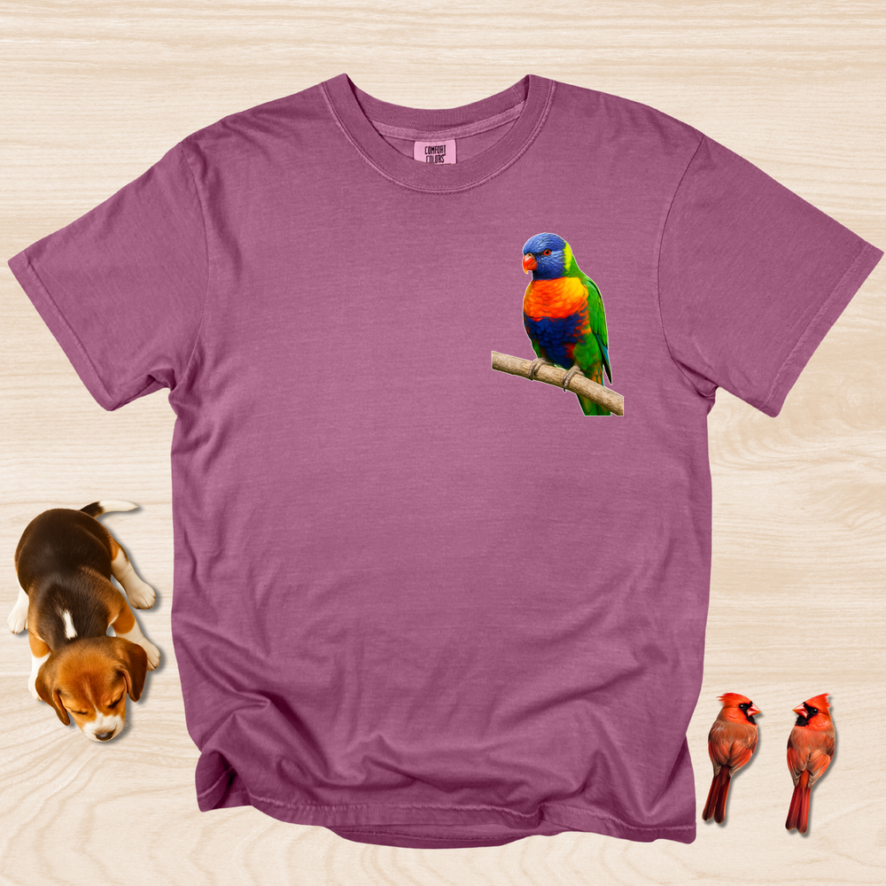 Bird Shirt Rainbow Lorikeet