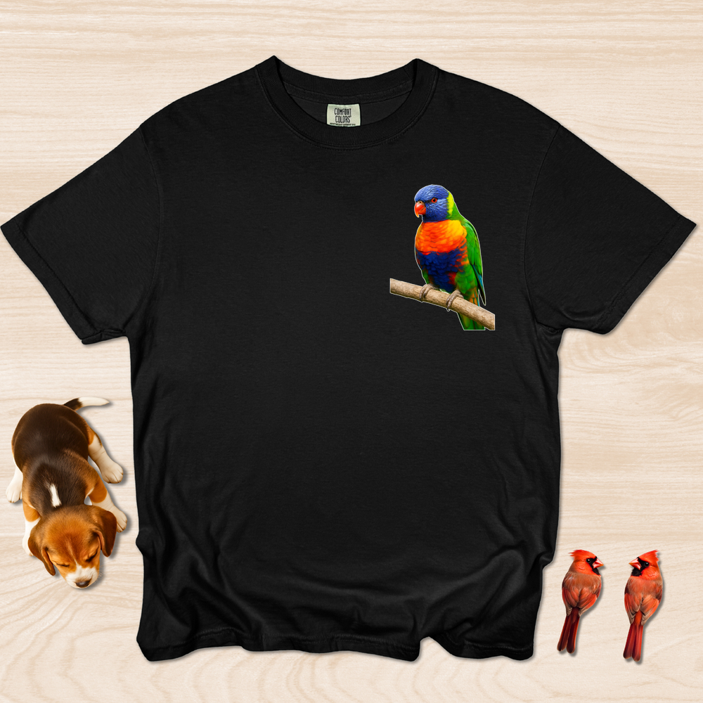 Bird Shirt Rainbow Lorikeet