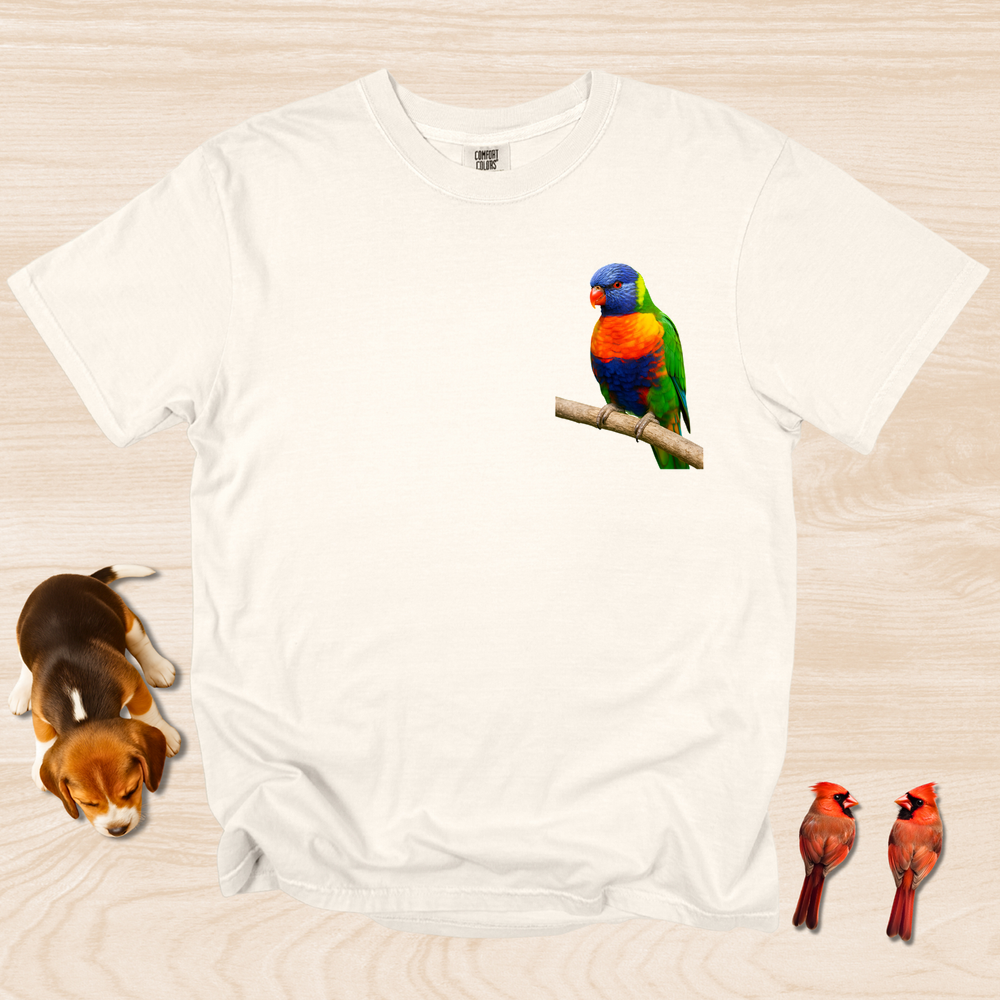 Bird Shirt Rainbow Lorikeet