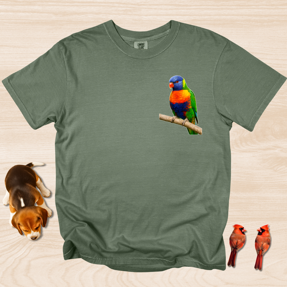 Bird Shirt Rainbow Lorikeet
