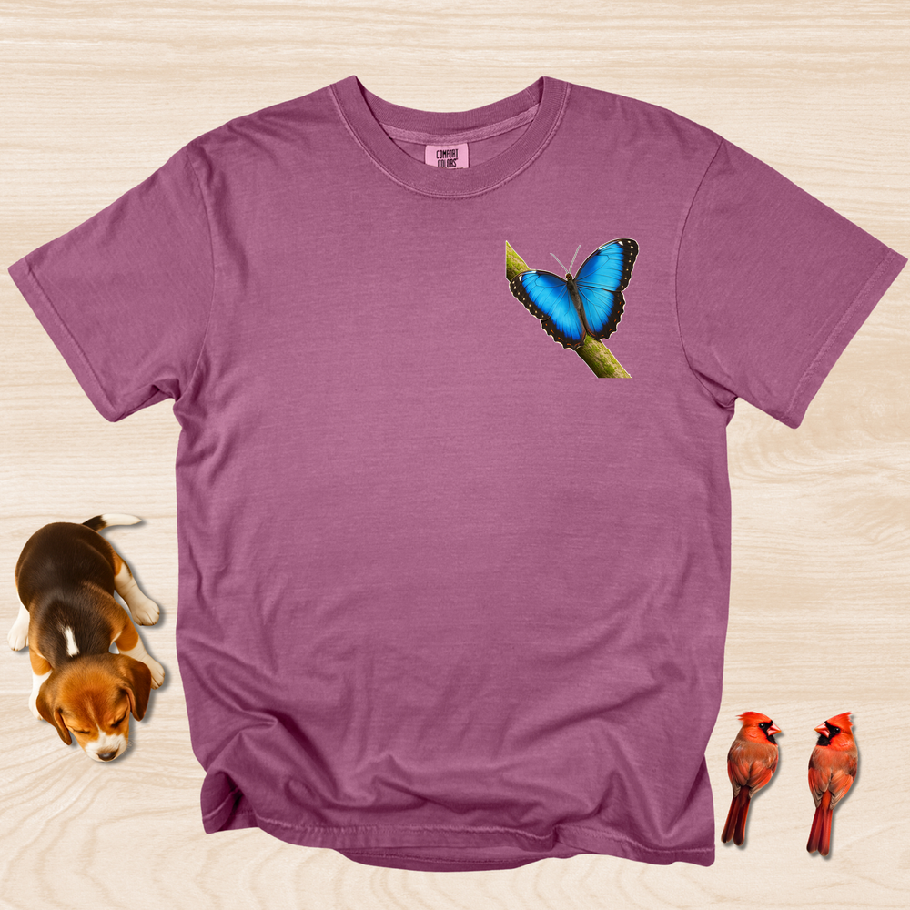 Blue Morpho Butterfly Shirt