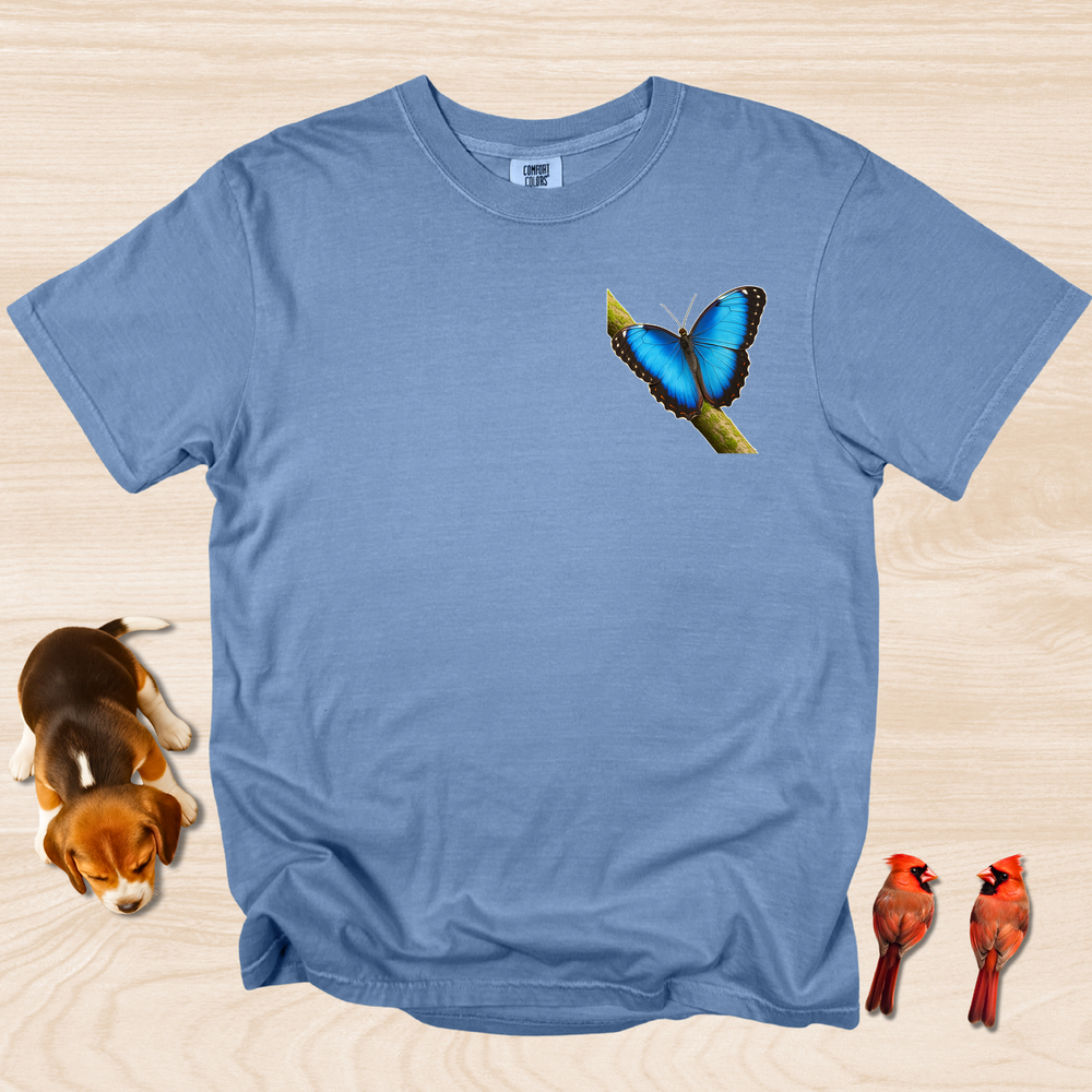 Blue Morpho Butterfly Shirt