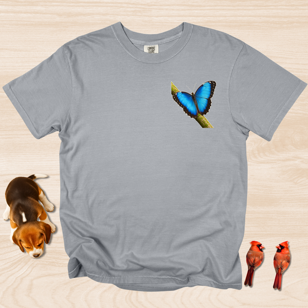Blue Morpho Butterfly Shirt