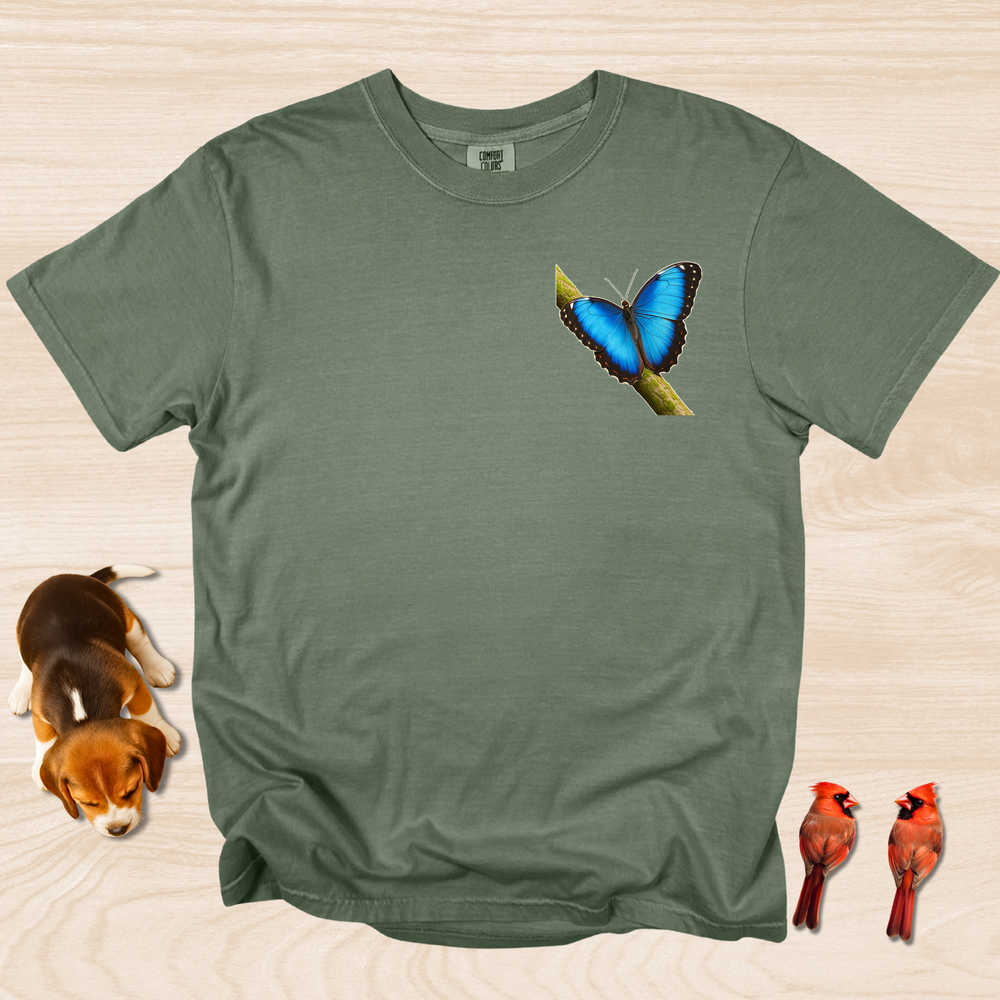 Blue Morpho Butterfly Shirt