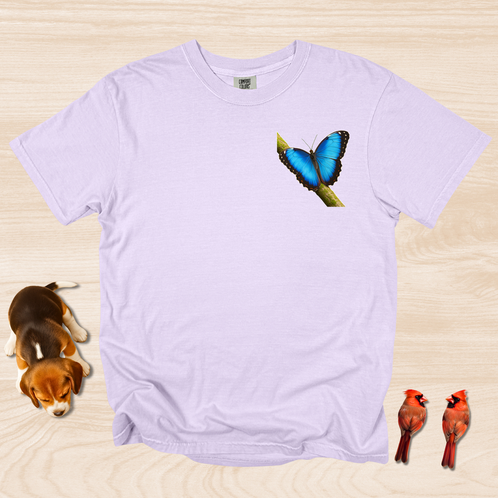 Blue Morpho Butterfly Shirt