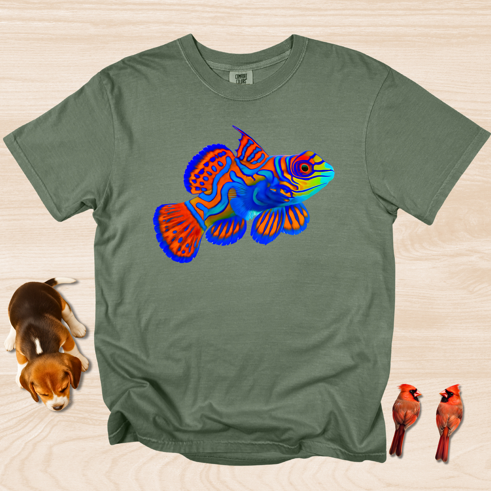 Colorful Mandarin Fish Shirt