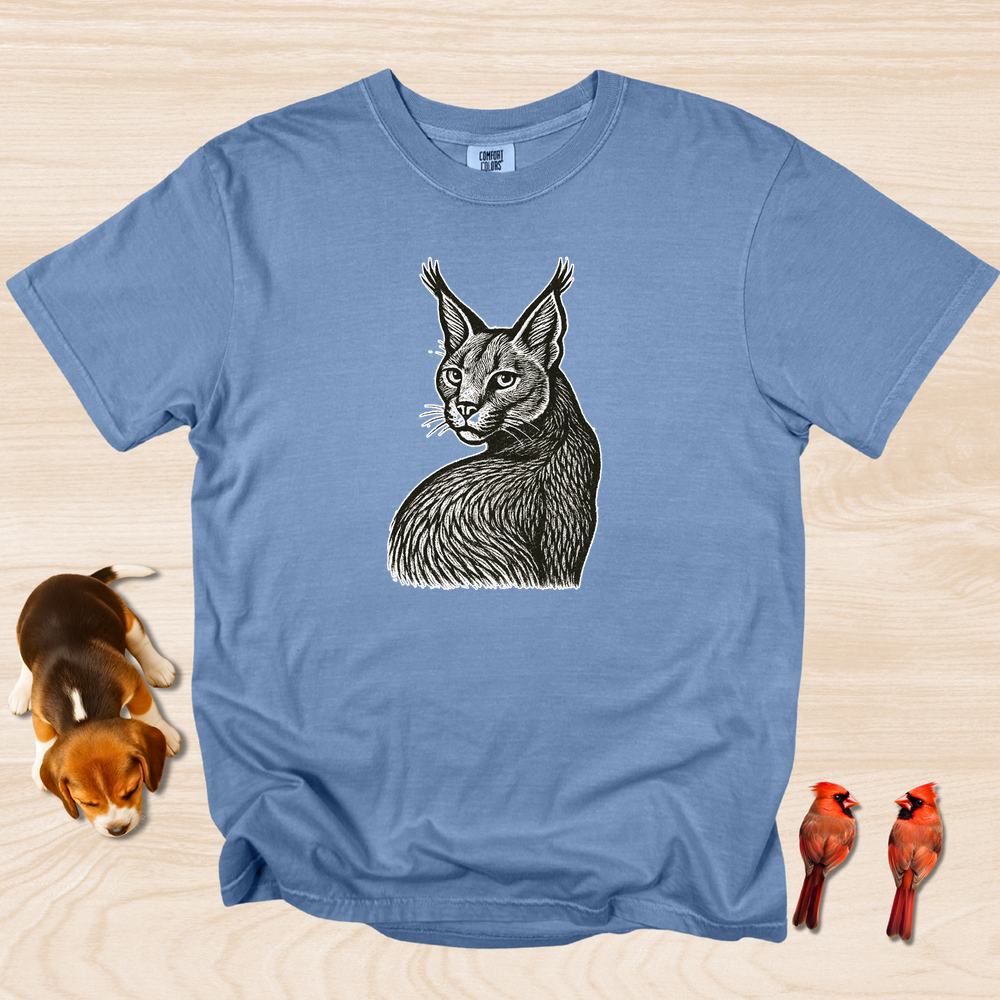Caracal Linocust Style Looking Back