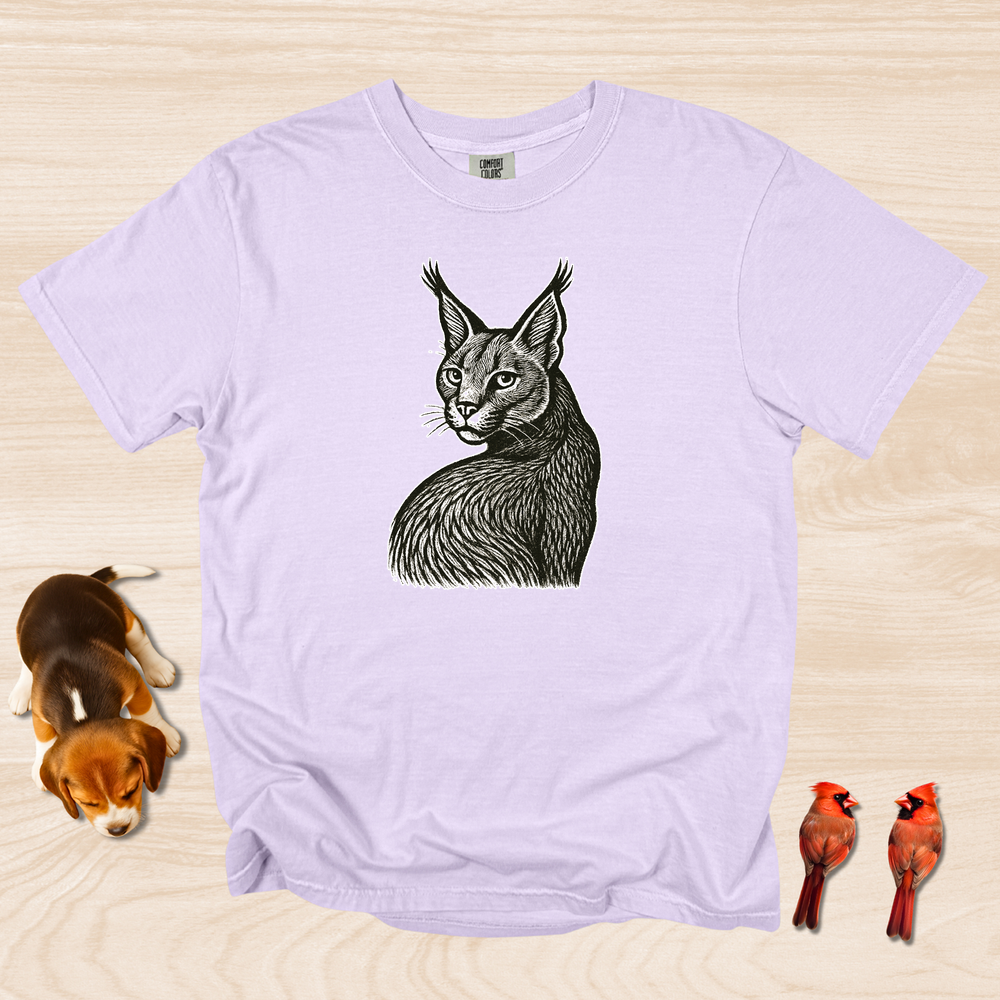 Caracal Linocust Style Looking Back