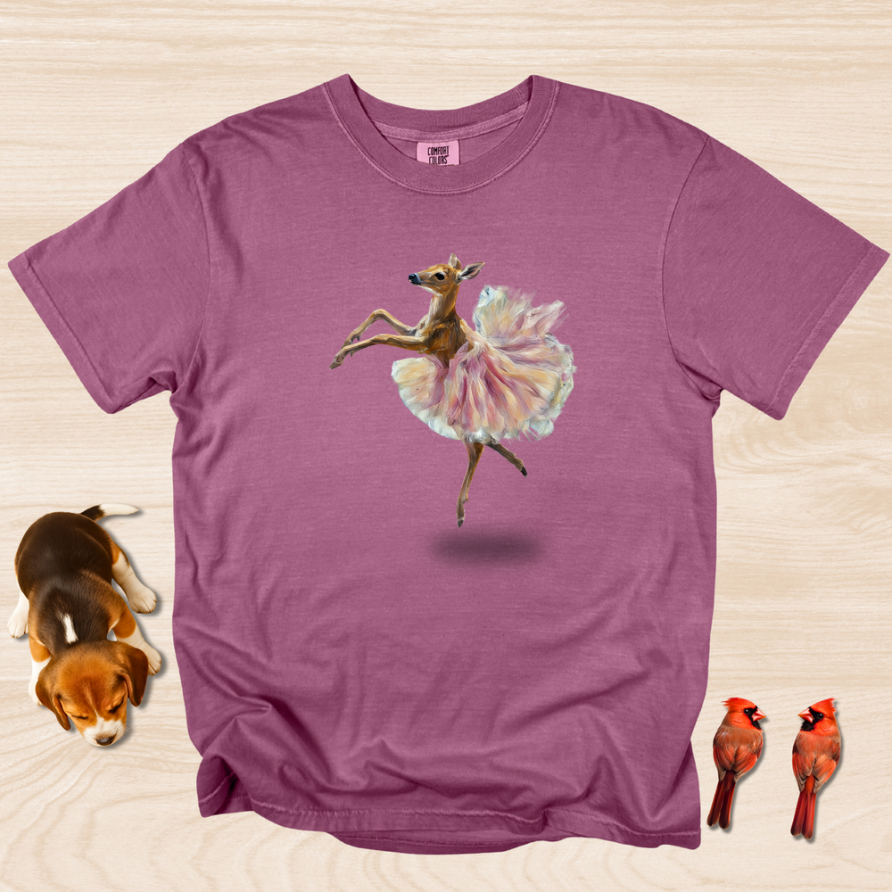 Deer Dance T-shirt, Ballet Dancer