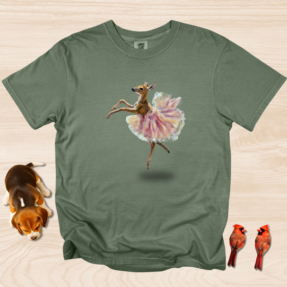 Deer Dance T-shirt, Ballet Dancer