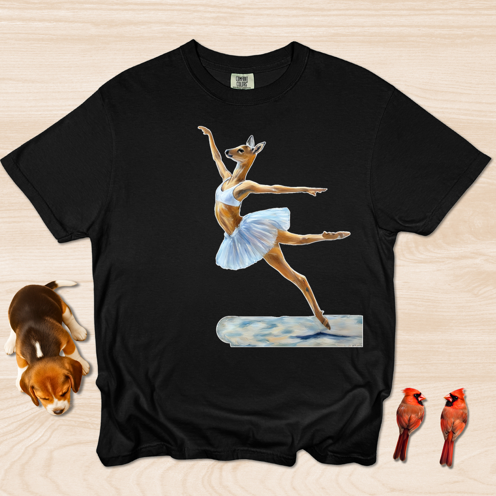 Deer Dance T-shirt, Ballet Dancer