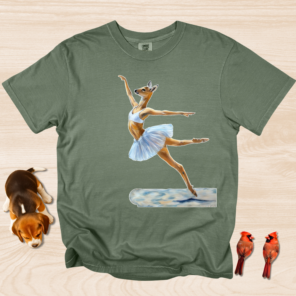 Deer Dance T-shirt, Ballet Dancer