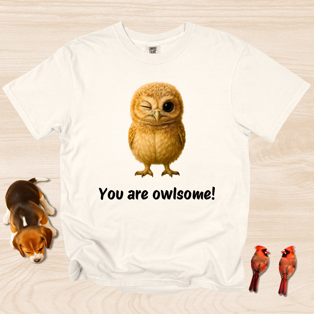 Cute Baby Owl Shirt Owlsome