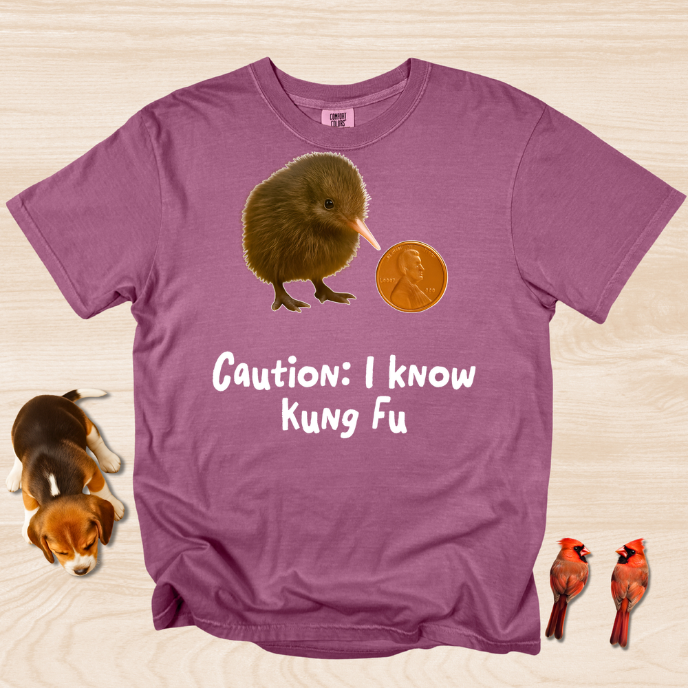 Cute Baby Kiwi Kung Fu Tee