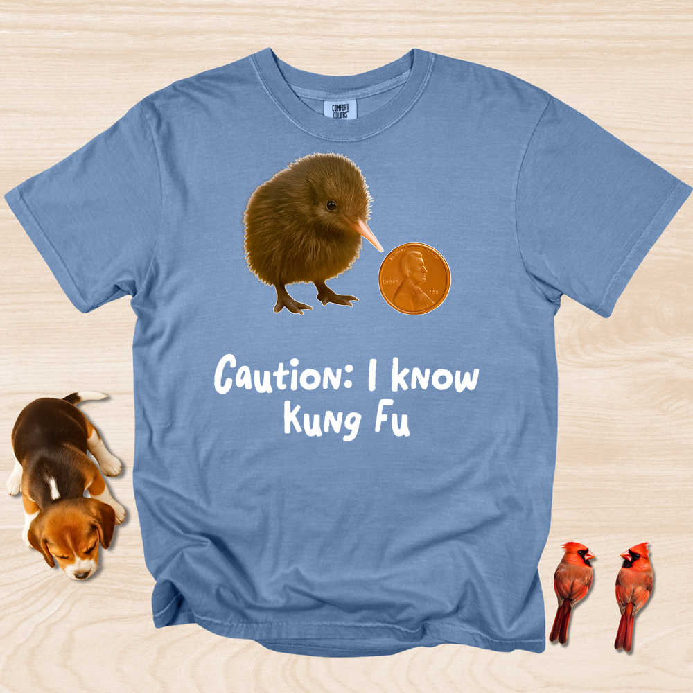 Cute Baby Kiwi Kung Fu Tee