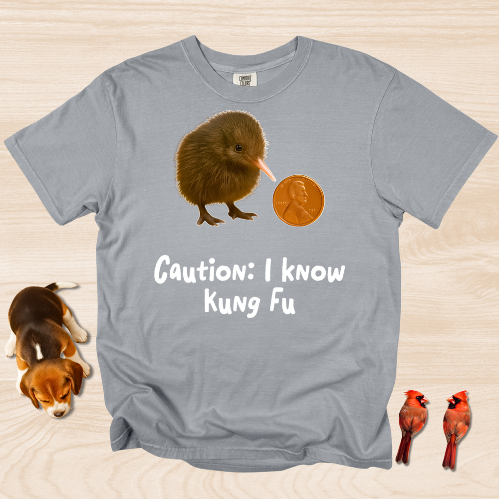 Cute Baby Kiwi Kung Fu Tee