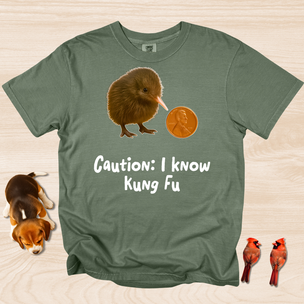 Cute Baby Kiwi Kung Fu Tee