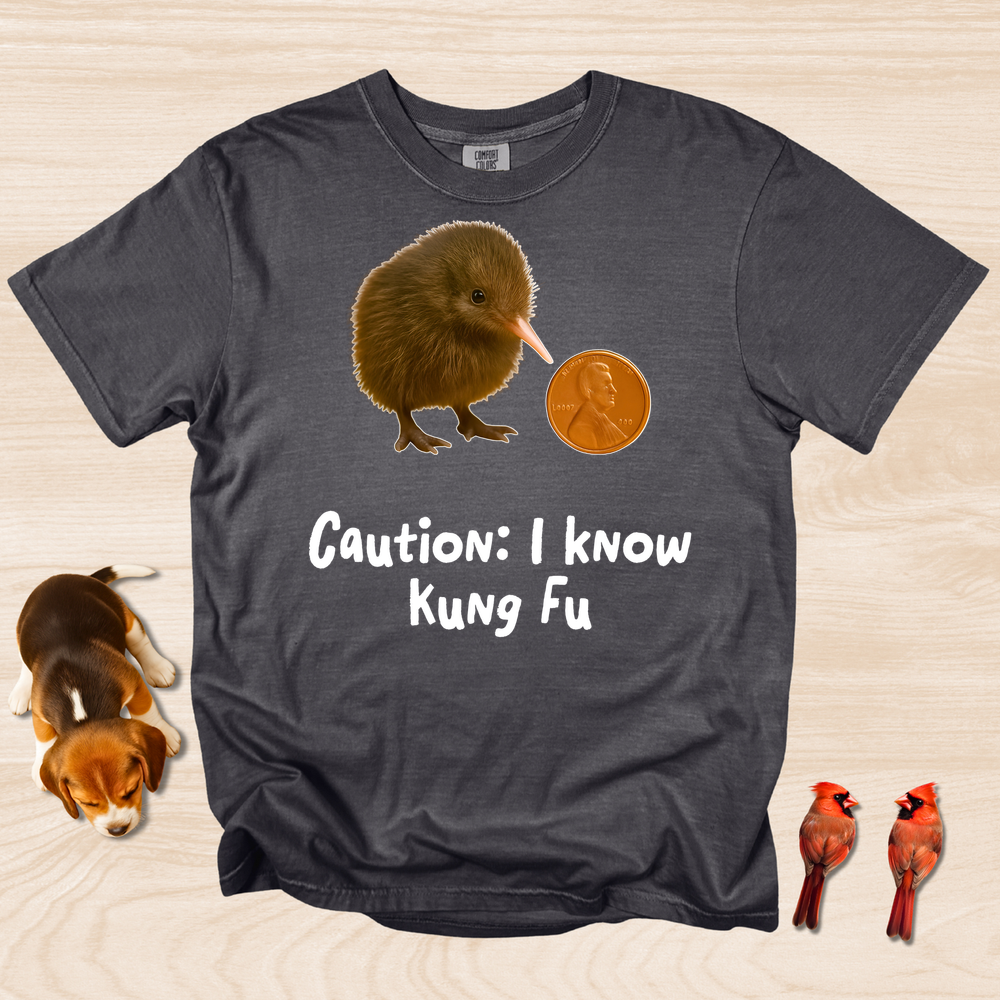 Cute Baby Kiwi Kung Fu Tee