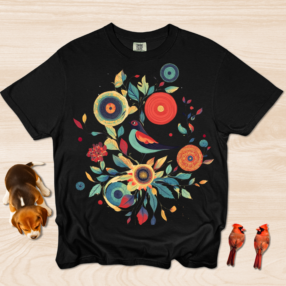 Cottagecore Bird Design