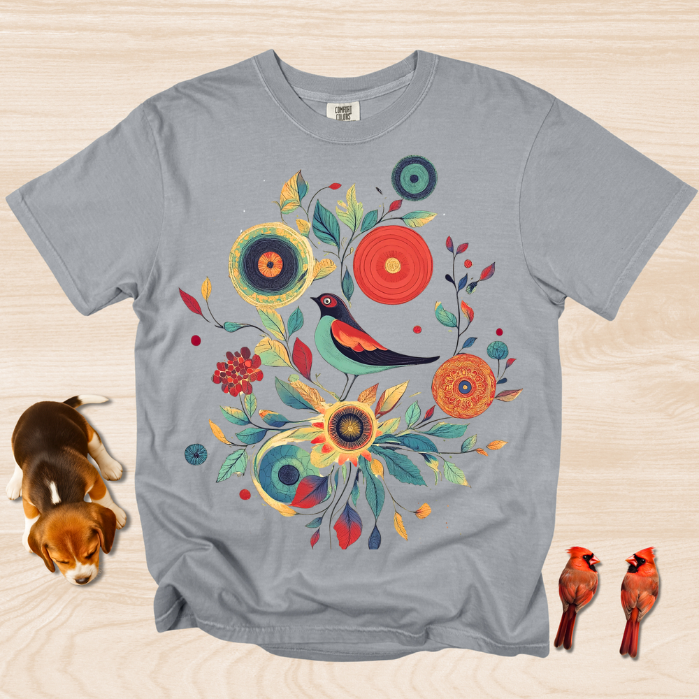 Cottagecore Bird Design