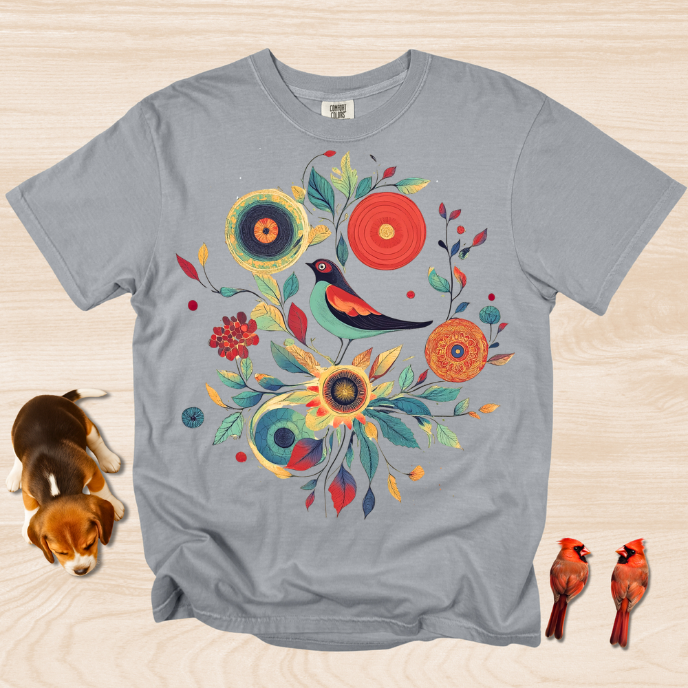 Cottagecore Bird Design