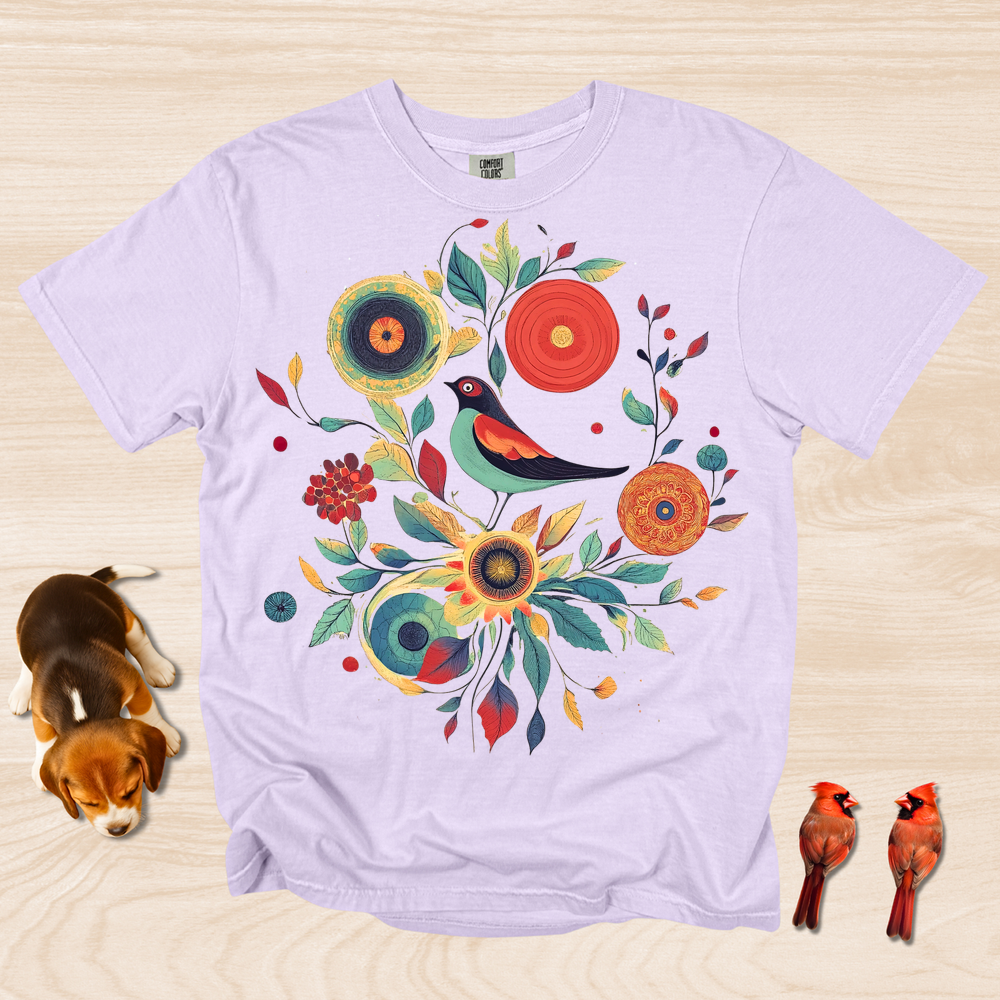 Cottagecore Bird Design