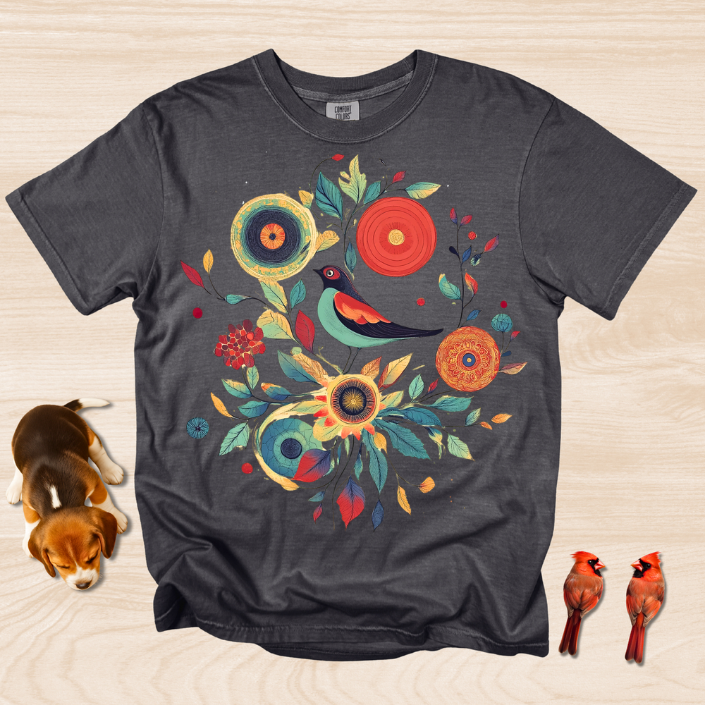Cottagecore Bird Design