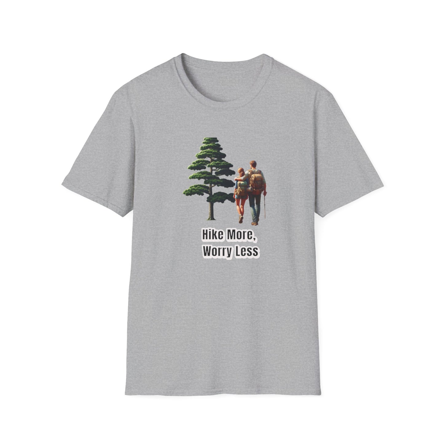 Hike More, Worry Less hiking outdoors shirt