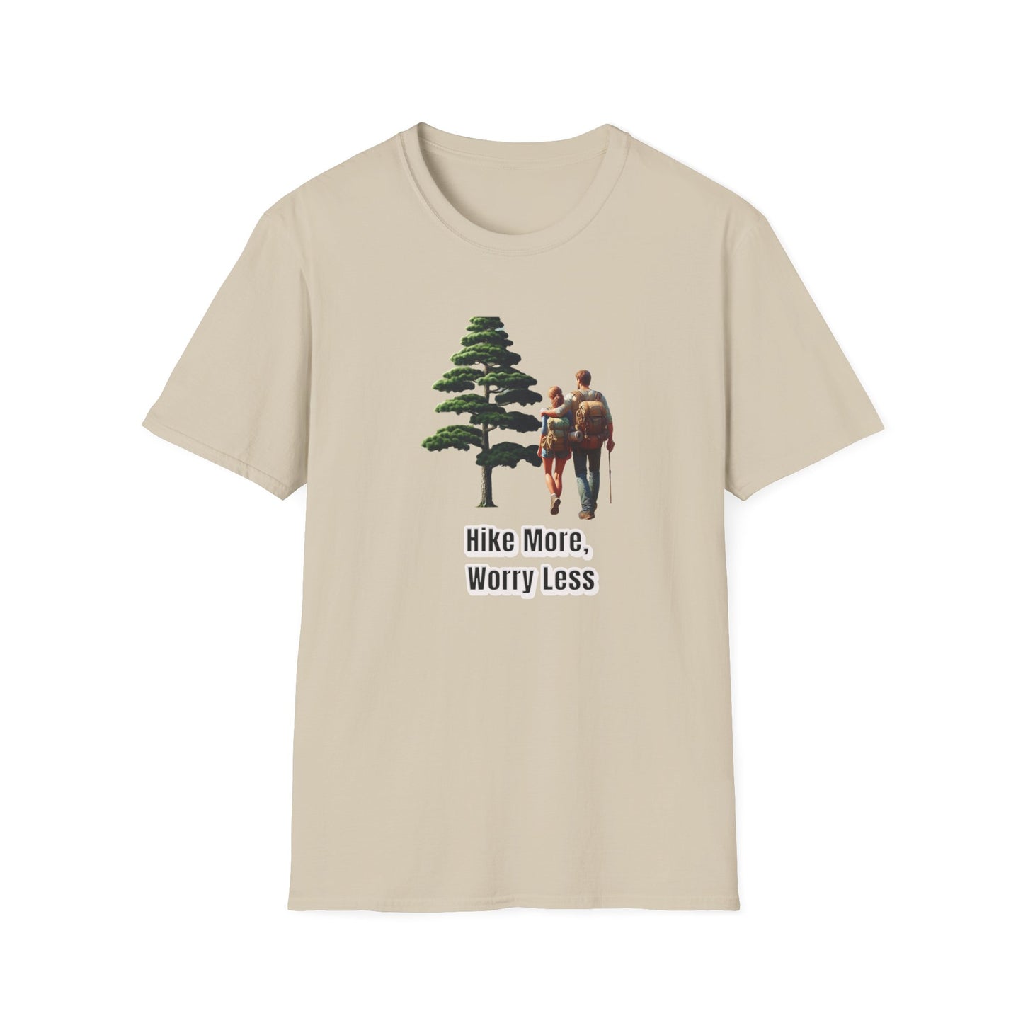 Hike More, Worry Less hiking outdoors shirt