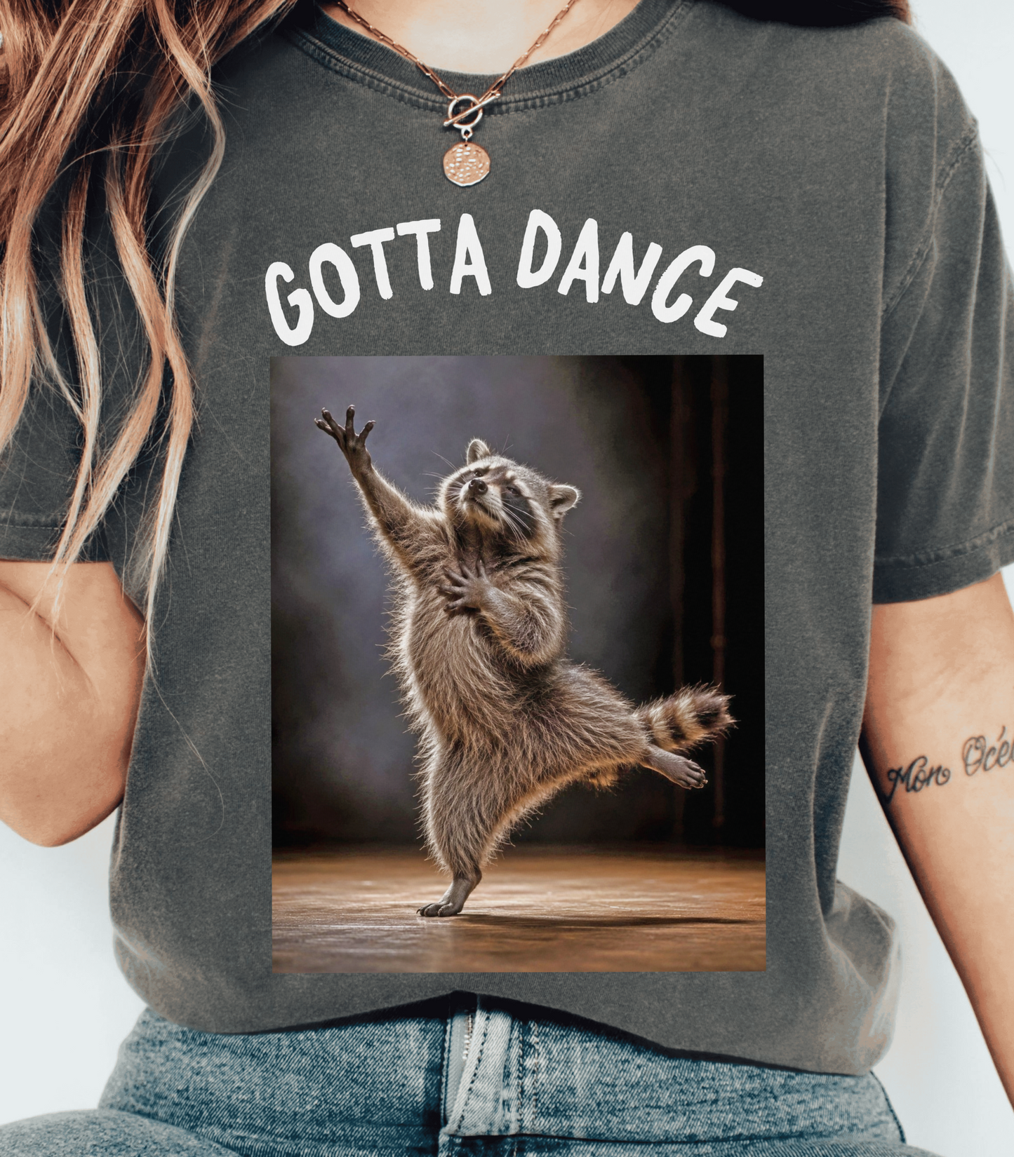 Funny Raccoon Dance Shirt - Cute Animal Tee Gift